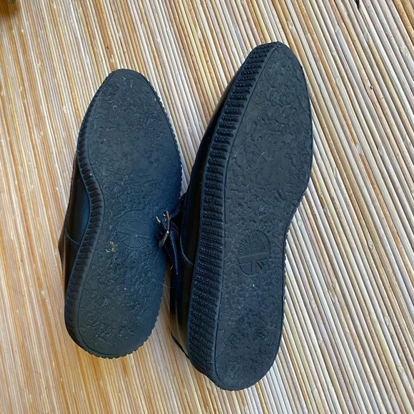 Underground Originals BLACK CREEPERS – SINGLE SOLE – APOLLO size 36 Loafer. main image 4